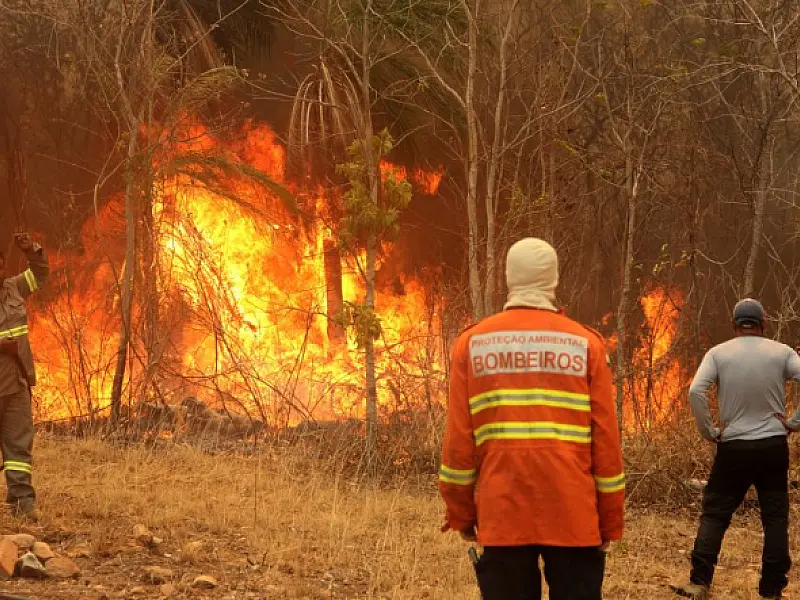 Combate às queimadas no MS ganha reforço de mais 120 brigadistas e bombeiros
