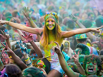 Festa tradicional das cores na Europa chega ao Brasil e vem a Campo Grande