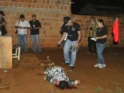 Homem é assassinado com seis tiros em emboscada