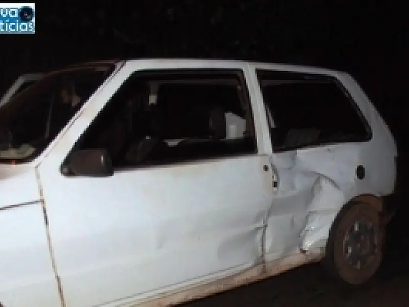 Acidente ocorrido nesta madrugada deixou um ferido em Nova Andradina