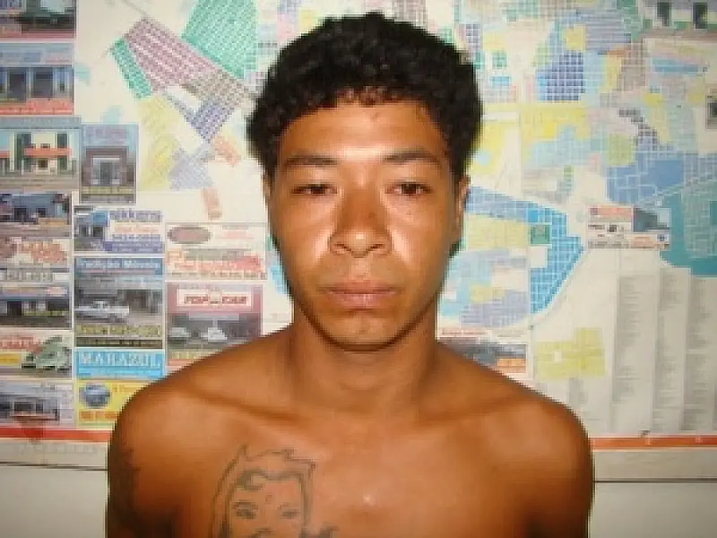 Jovem mata indígena com golpe de faca e é preso