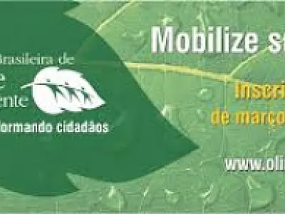 Incrições abertas para Olimpíada Brasileira de Saúde e Meio Ambiente