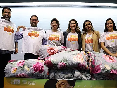 Campanha do agasalho ganha reforço da Fiems para ampliar doações e ajudar quem precisa