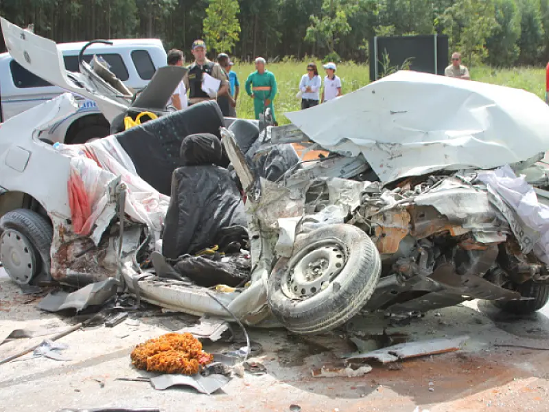 Em 22 dias foram registradas nove mortes em acidentes na BR-262
