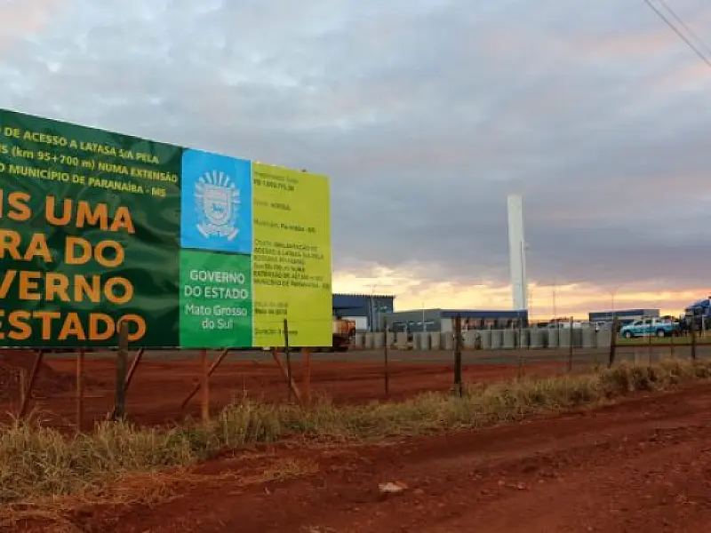 Obra com recursos do fundo de apoio à indústria em Paranaíba dá mais competitividade à região
