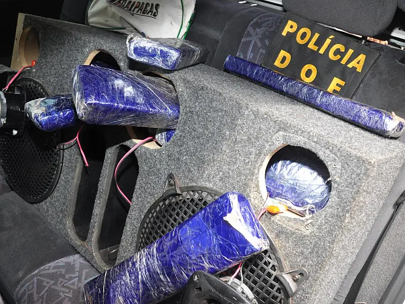 DOF apreende cerca de 20 quilos de maconha na MS-164