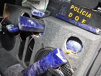 DOF apreende cerca de 20 quilos de maconha na MS-164