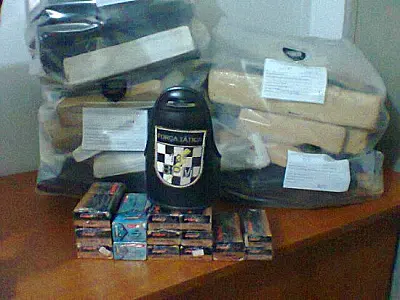 PM apreende grande quantidade de maconha e munições