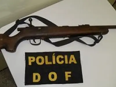 Boliviano é preso com rifle em Corumbá