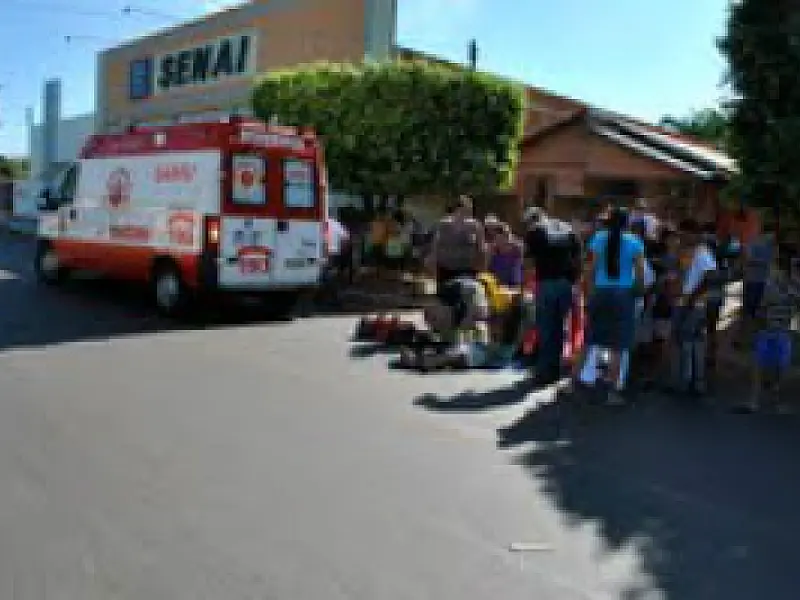 Garoto de 9 anos é atropelado por carreta e motorista não presta socorro