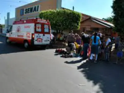 Garoto de 9 anos é atropelado por carreta e motorista não presta socorro
