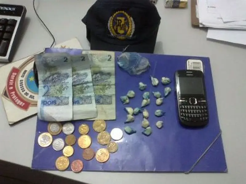PM de Batayporã prende dois menores por tráfico de drogas