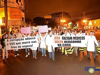 Médicos do MS paralisam atendimentos na próxima terça