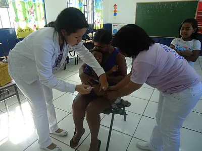 Ladário participa da Campanha Nacional de vacinação contra Influenza