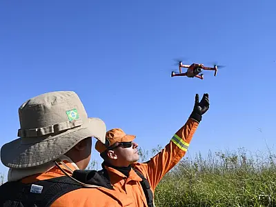 Com tecnologia, monitoramento e parceria com a Nasa, bombeiros de MS atuam na prevenção e combate a