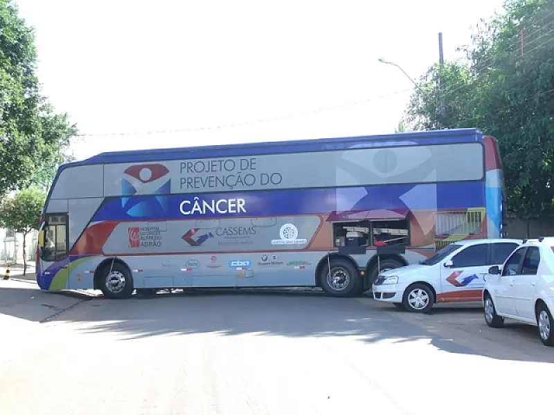 Ônibus do HC atende pacientes de Coxim neste sábado