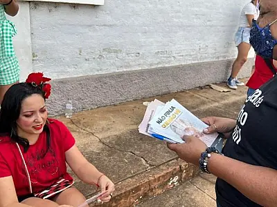 SERVIÇO DE ABORDAGEM SOCIAL REALIZA AÇÃO DE COMBATE À VIOLAÇÃO DE DIREITOS DAS CRIANÇAS DURANTE O CA