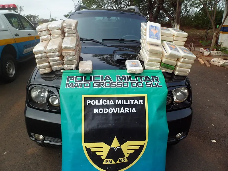 Policiais apreendem mais de 80 quilos de cocaína e pasta base