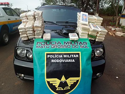 Policiais apreendem mais de 80 quilos de cocaína e pasta base