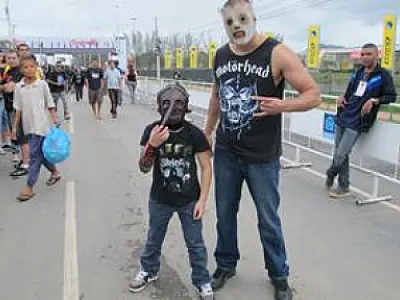 Fãs de Slipknot se concentram no Rock in Rio