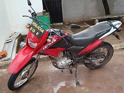 Moto roubada é apreendida em Corumbá