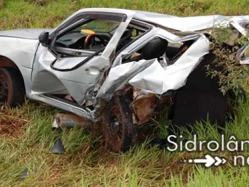 Grave acidente na tarde de hoje deixa um morto na MS 060