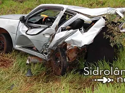 Grave acidente na tarde de hoje deixa um morto na MS 060