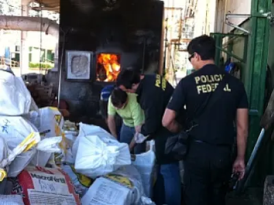 Mais de 3 toneladas de drogas são incineradas em Ponta Porã