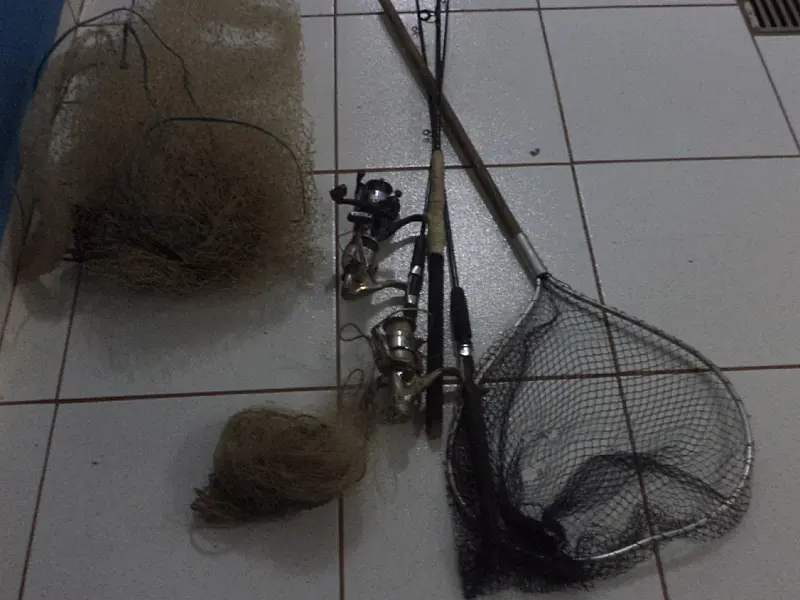 PMA autua pescador por pesca predatória com tarrafão em Água Clara
