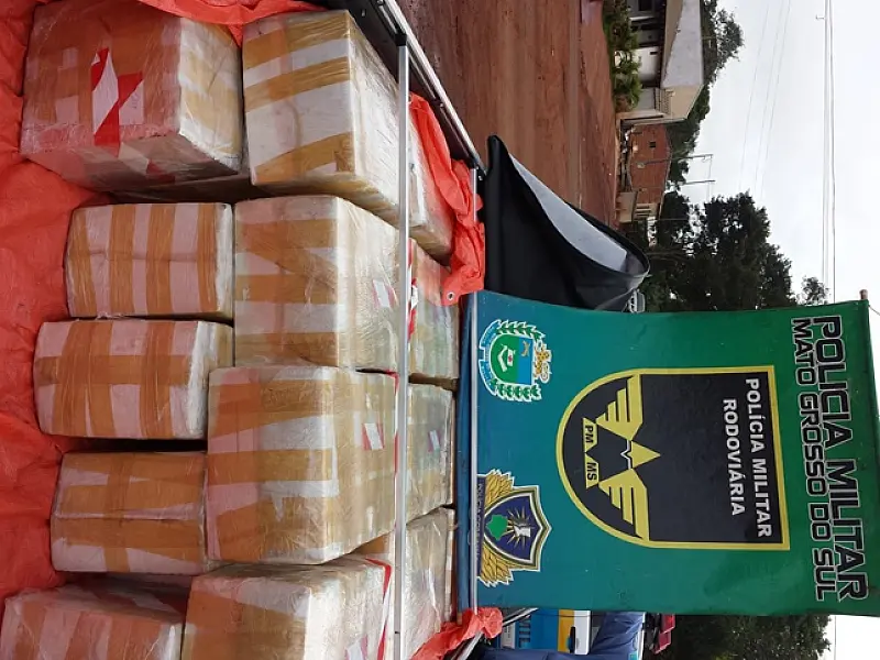Polícia Militar Rodoviária apreende quase 50 toneladas de drogas em 8 meses