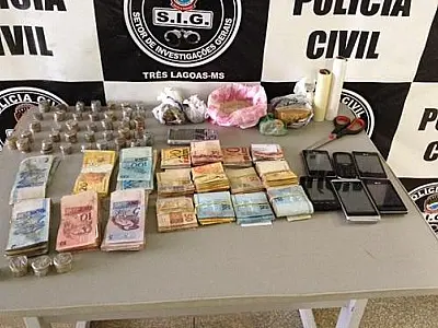 Policiais prendem pai e filha por tráfico de drogas e associação para o tráfico