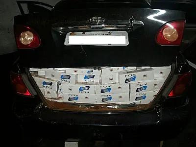 DOF apreende mais de três mil pacotes de cigarro em veículo