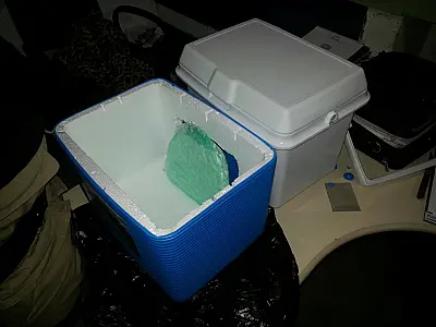 PRF prende homem com 1,050 kg de cocaína