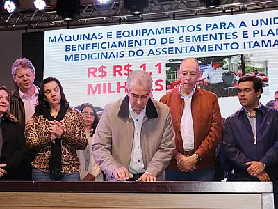 Semagro apoia projeto de produção e processamento de ervas medicinais em assentamento
