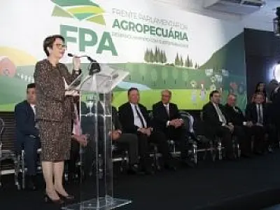 Segurança alimentar e força da agricultura no crescimento do país marcam discursos da posse de Tereza Cristina