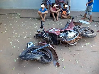 Grave acidente envolvendo motos deixa um ferido em MS