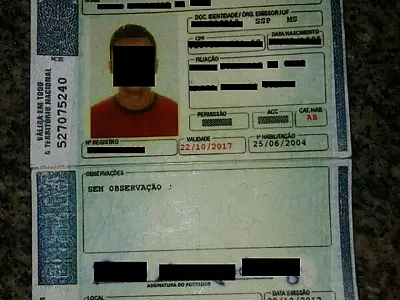 PRF prende homem com CNH falsificada em Coxim