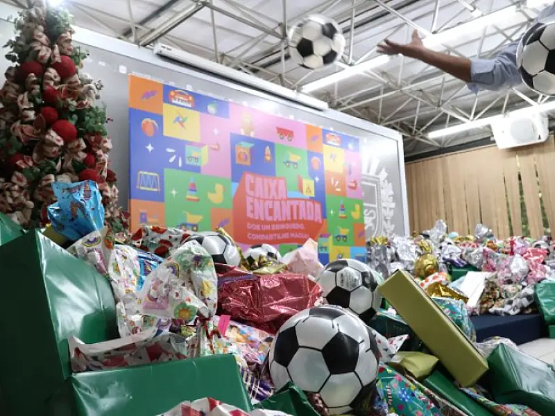 Campanha 'Caixa Encantada' encerra arrecadação de brinquedos com evento nesta segunda