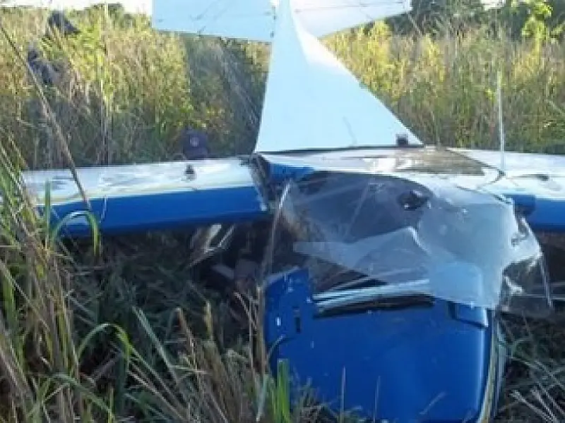Duas pessoas morrem em queda de avião monomotor que seguia para Três Lagoas
