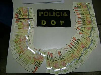 DOF apreende R$ 3.960,00 notas falsas na região de Ponta Porã