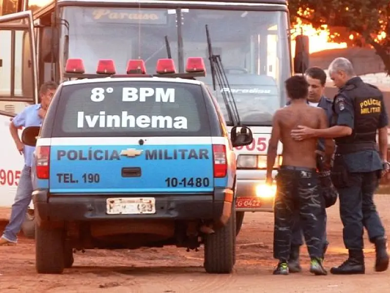 Indígena é esfaqueado dentro de ônibus em Ivinhema