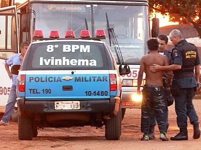Indígena é esfaqueado dentro de ônibus em Ivinhema