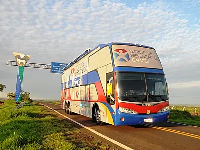 Ônibus da Saúde está em Amambai neste sábado
