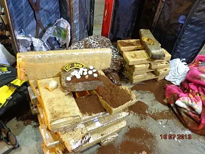 PMs apreenderam quase 40 kg de maconha que iria para o DF