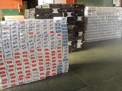 DOF apreende mais de 1.600 pacotes de cigarros contrabandeados na MS-164