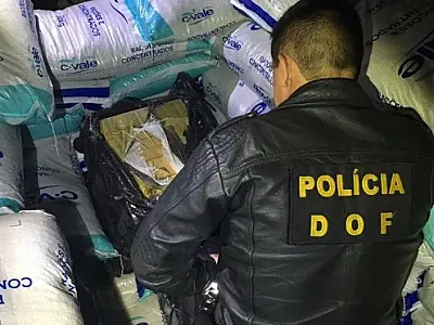 DOF apreende quase 2 toneladas de drogas na fronteira com o Paraguai
