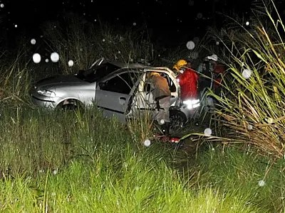 Acidente de trânsito deixa quatro pessoas feridas à cidade de Batayporã