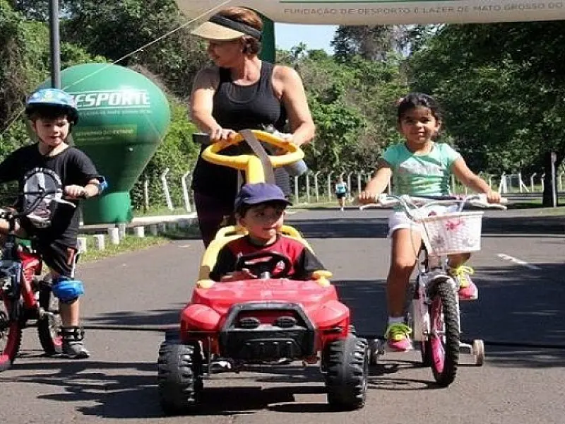 Final de semana tem corrida noturna, GP de ciclismo e Projeto Amigos do Parque
