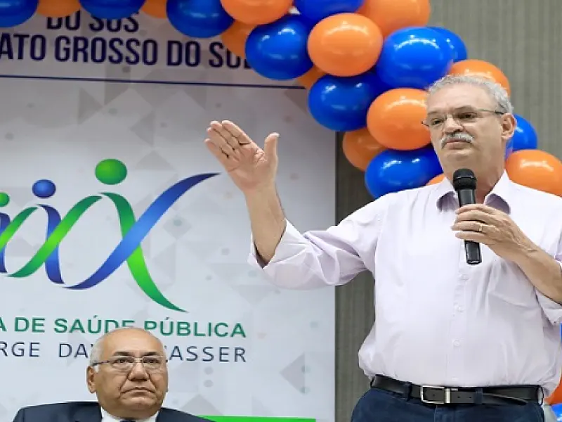 No lançamento da campanha, secretário de Saúde afirma que MS será exemplo na vacinação contra Sarampo