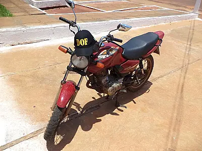 Moto roubada em 2010 é recuperada em MS